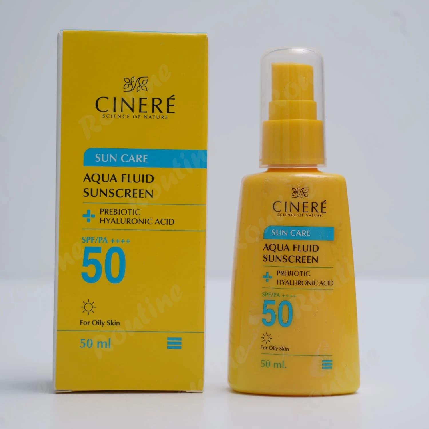 فلوئید ضد آفتاب بی رنگ SPF 50 سینره