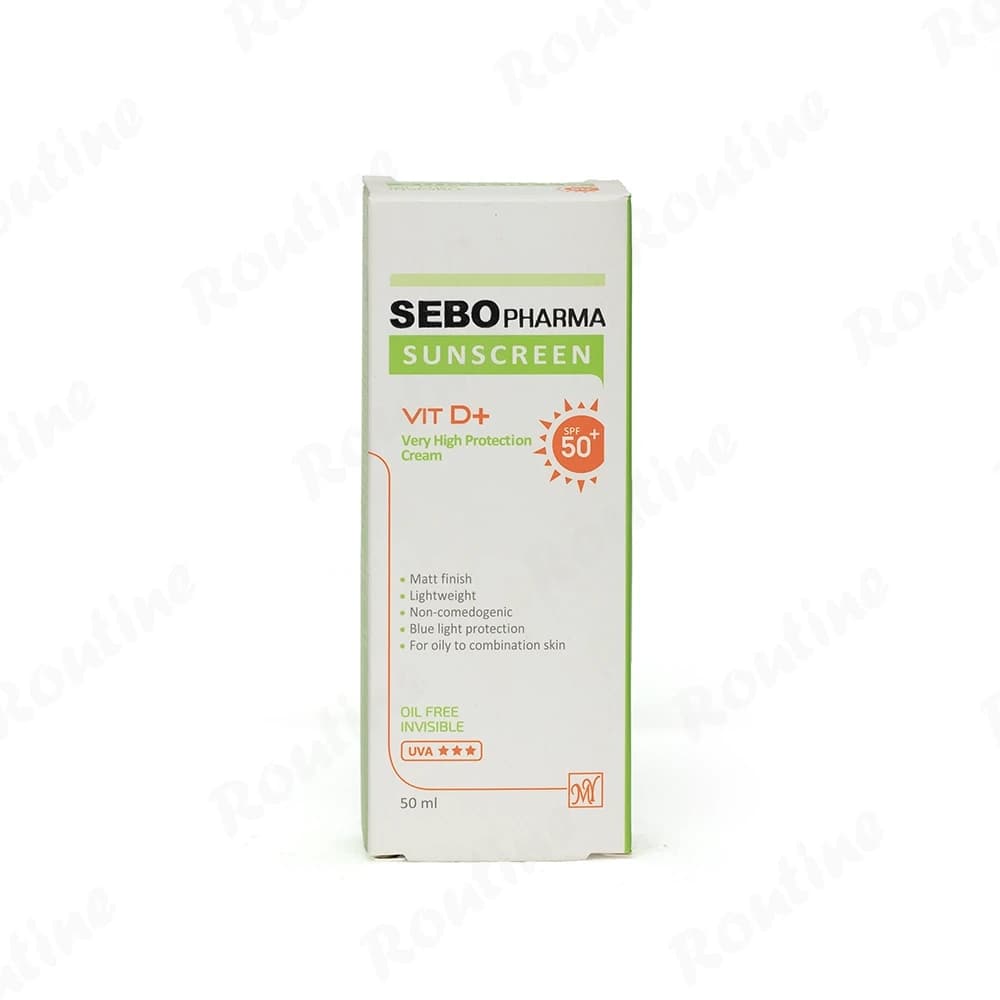 کرم ضد آفتاب بدون رنگ مای spf 50 مدل سبوفارما مناسب انواع پوست حجم 50 میلی لیتر — تصویر 3