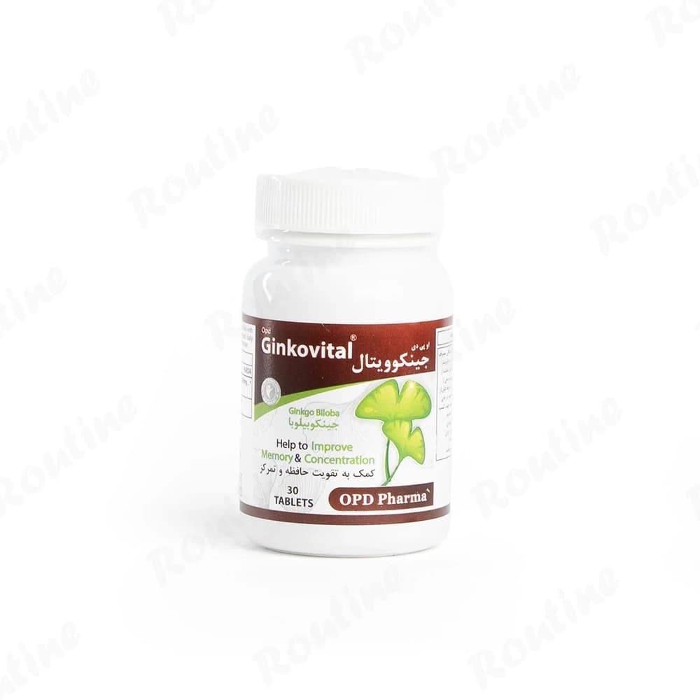 قرص جینکوویتـال OPD فارما 30 عدد، تصویر 1