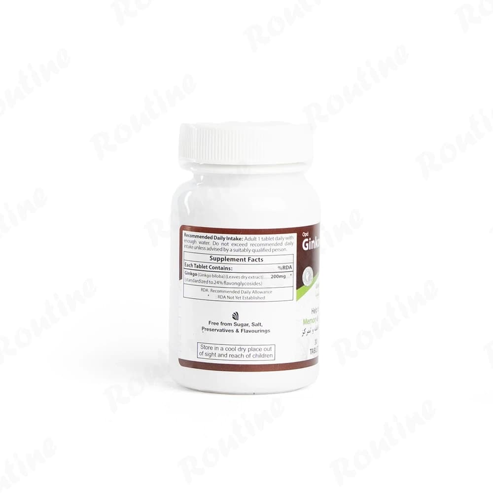 قرص جینکوویتـال OPD فارما 30 عدد — تصویر 3