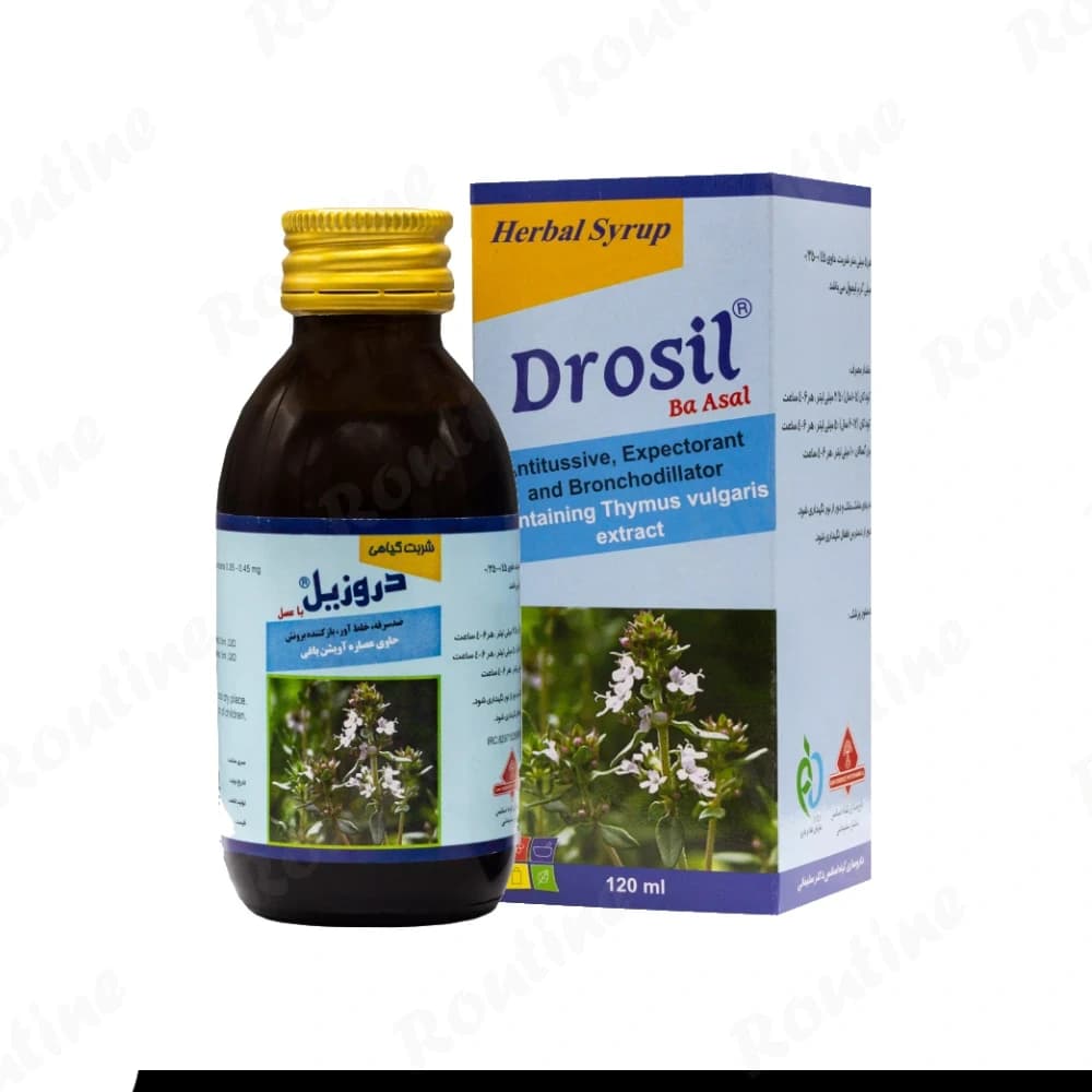 شربت گیاهی دروزیل گياه اسانس 120 میلی‌لیتر — تصویر 2