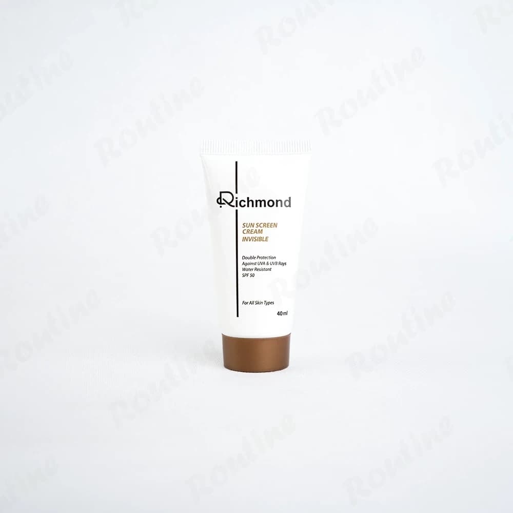 کرم ضد آفتاب SPF50 بی رنگ ریچموند