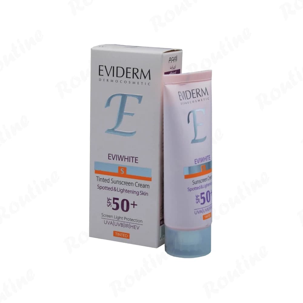 کرم ضد آفتاب رنگی ضد لک و روشن کننده SPF 50 اویدرم