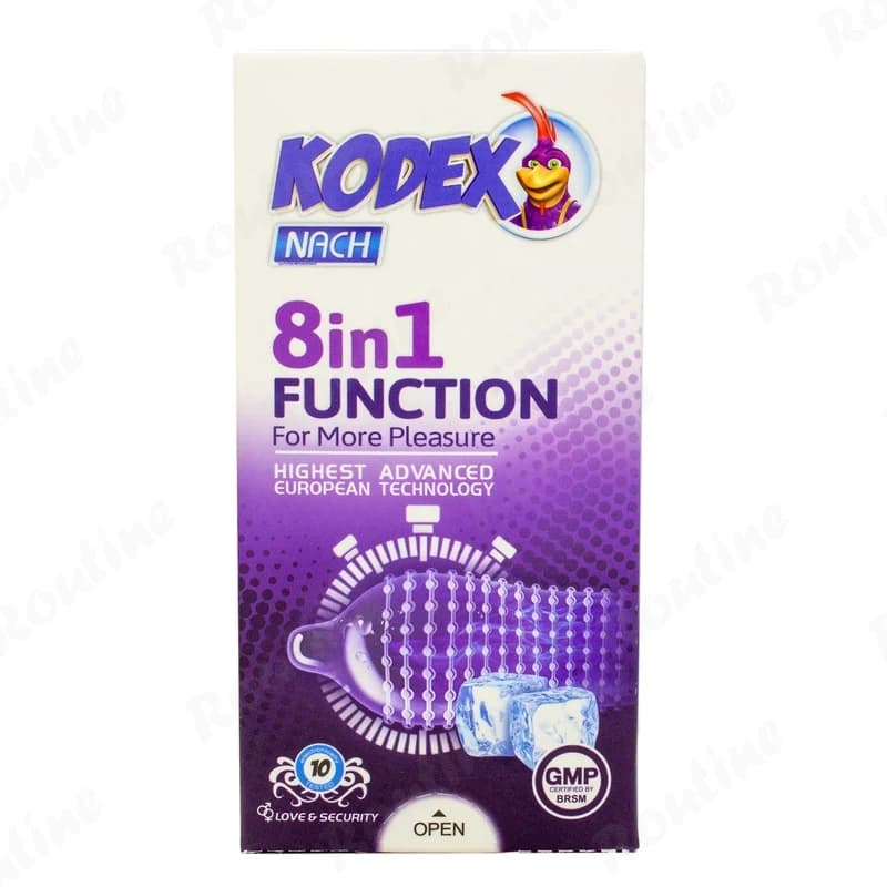 کاندوم تاخیری خاردار مدل Function 8 in 1 کدکس 10 عددی