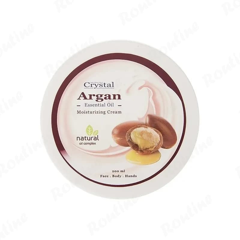 کرم مرطوب کننده حاوی روغن آرگان کریستال 200 میلیلیتر