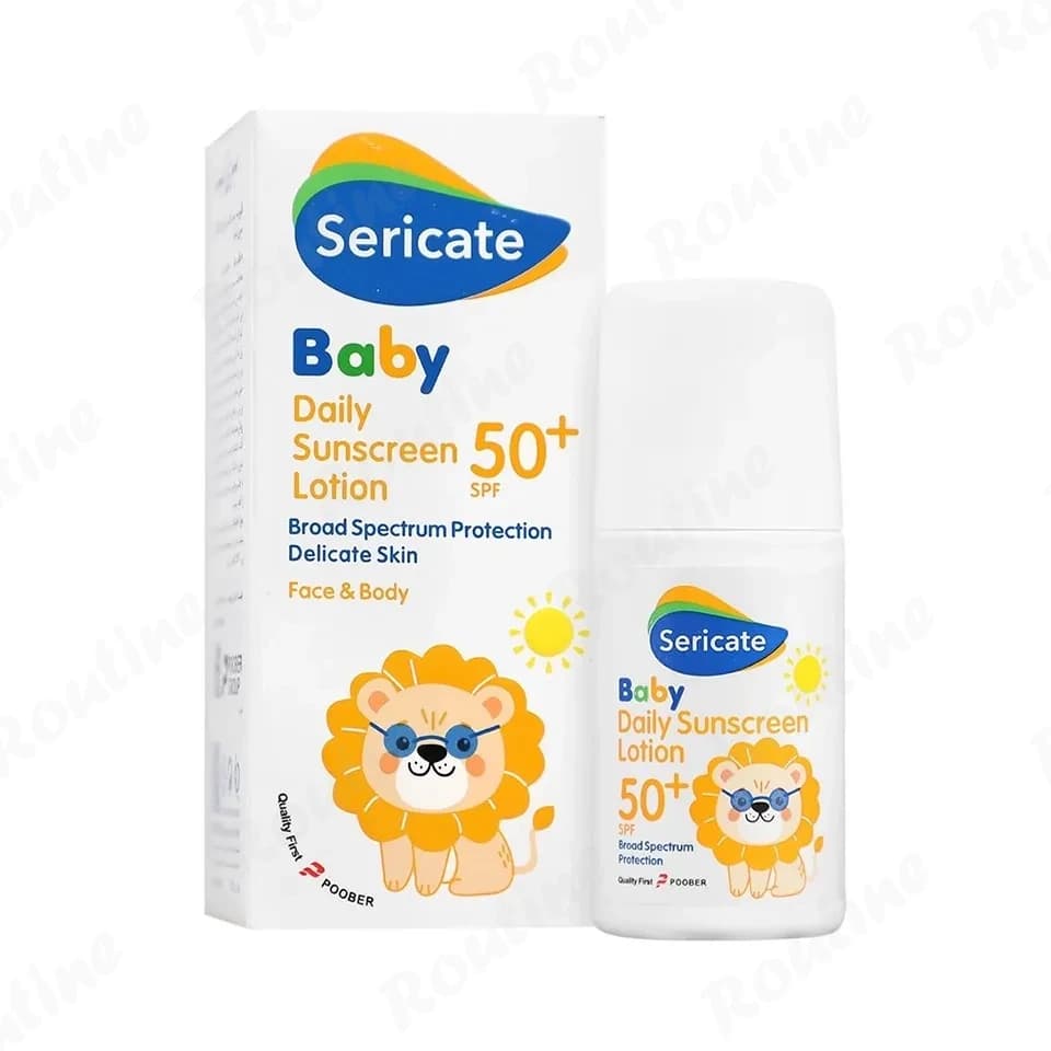 لوسیون ضد آفتاب روزانه کودک SPF50 سری کیت بیبی 50 میلی لیتر